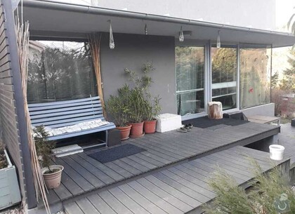 Bioklimatická ocelová pergola k balkonu 1