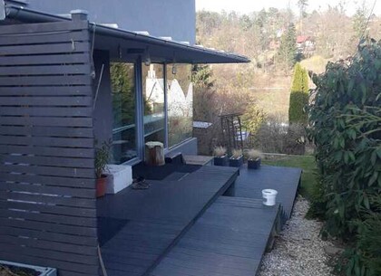 Bioklimatická ocelová pergola k balkonu 2