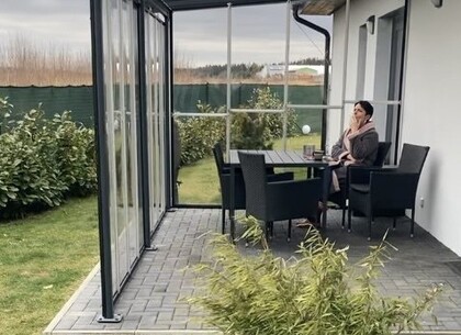 Zastínění pergoly 1