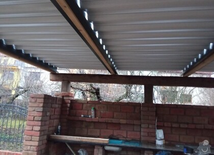 Zastřešení bioklimatickými lamelami 3